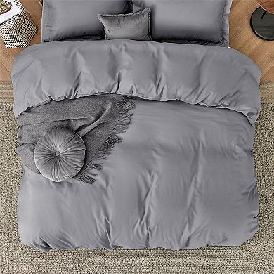 Duvet Cover King Size - Soft Double Brushed Bedding Set, Zipper Closure, 3 Pieces, NO Comforter