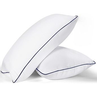 Bed Pillows for Sleeping- Medium Soft, Queen Size Set of 2, Cooling Hotel Quality for Back, Stomach