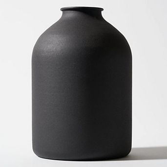 Large vase 8.6 in High floral centerpiece decoration Modern home decor