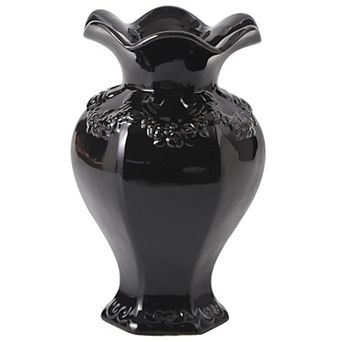 Ceramic Vase Rustic Farmhouse Boho Home Decor 8.5 Inches