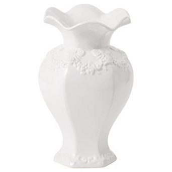 Ceramic Vase Rustic Farmhouse Boho Home Decor 8.5 Inches