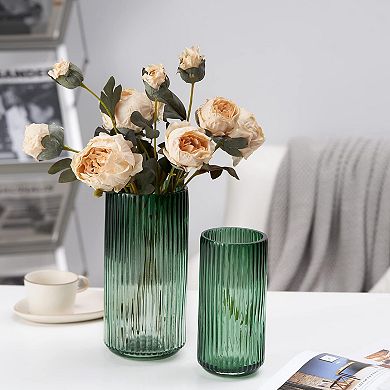 Vase 7.5 inches Thickened Glass Home and Office Decoration