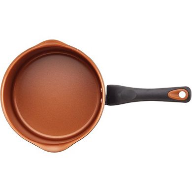 Nonstick Saucepan with Strainer Lid, Easy Clean, Durable