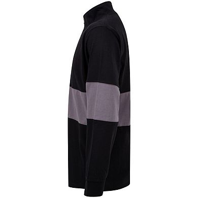 Front Row Unisex Adult Panelled Quarter Zip Jumper