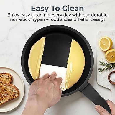 Nonstick Saucepan with Lid, Induction Safe