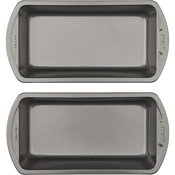 Nonstick Loaf Pan Set, Heavy-Duty Steel, Oven & Dishwasher Safe, Easy-Clean
