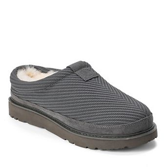 Dearfoams Grafton Men's Knit Slip-On Clog Slippers