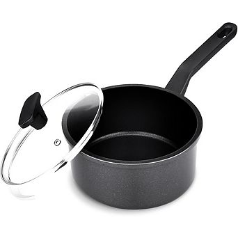 Nonstick Saucepan with Lid PFOA-Free, Induction Compatible, Multipurpose