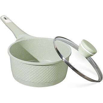 Nonstick Saucepan with Lid,Easy to Clean