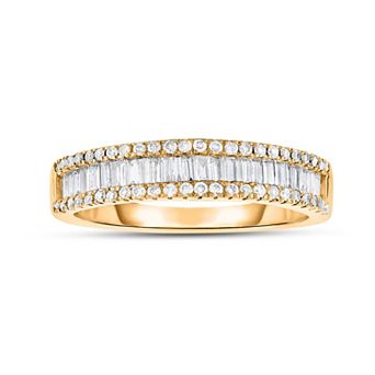 Heirloom Treasures Sterling Silver 1/2 Carat T.W. Lab-Grown Diamond Wedding Band
