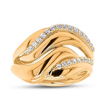 Heirloom Treasures Sterling Silver 1/4 Carat T.W. Lab-Grown Diamond Ring