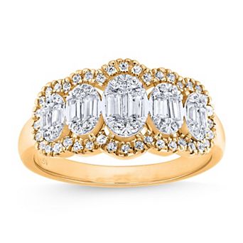 Heirloom Treasures Sterling Silver 1/2 Carat T.W. Lab-Grown Diamond Promise Ring