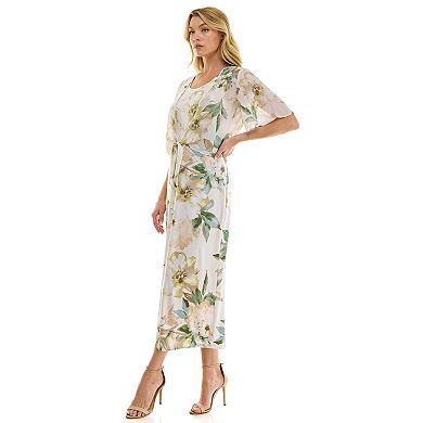 Women's Luxology Maxi Dress with Shrug