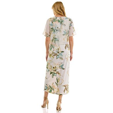 Women's Luxology Maxi Dress with Shrug
