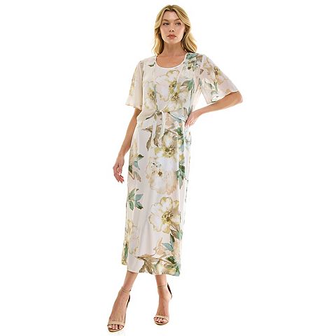Женские платья Luxology Women's Luxology Maxi Dress with Shrug