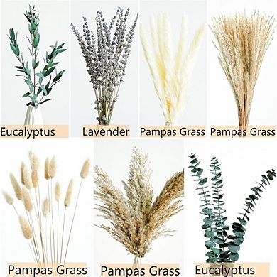Lavender & Eucalyptus Dried Flowers, Boho Rustic Home & Wedding Decor