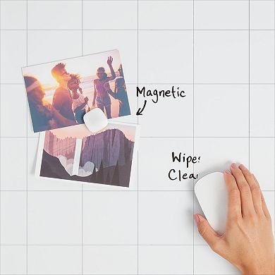 Magnetic Dry Erase Calendar Whiteboard 30x20 Wood Frame Monthly Planner