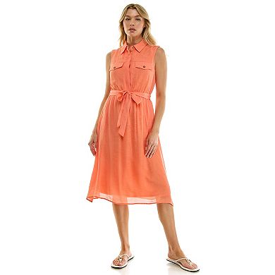 Women's Luxology Midi Shirt Dress