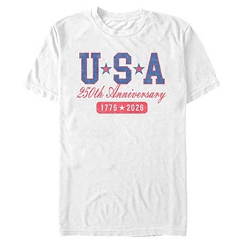 Big & Tall USA 250th Anniversary Graphic Tee