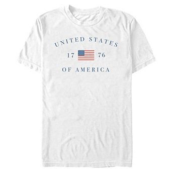 Big & Tall United States 1776 Graphic Tee