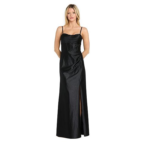 Женские платья Morgan Juniors' Morgan and Co Corset Bodice Satin Jersey Gown