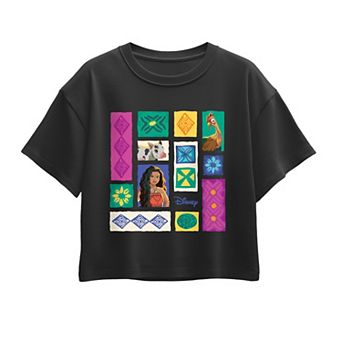 Girls 7-16 Disney's Moana, Pua, & Heihei Boxy Tee