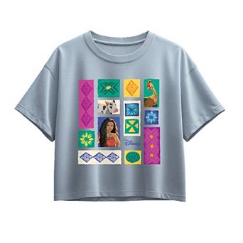 Girls 7-16 Disney's Moana, Pua, & Heihei Boxy Tee
