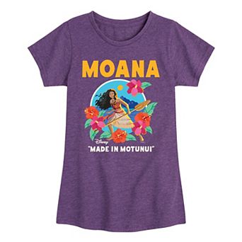 Girls 7-16 Disney's Moana "Made In Motunui" Graphic Tee