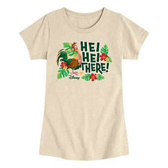 Girls 7-16 Disney's Moana Hei Hei There! Graphic Tee