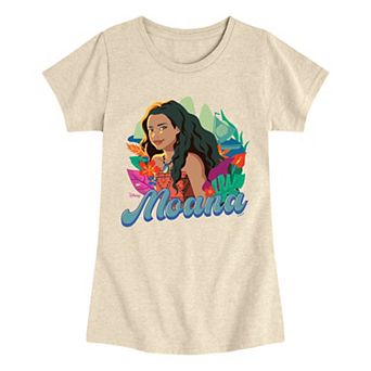 Girls 7-16 Disney's Moana Tropical Floral Graphic Tee