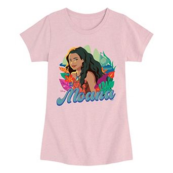 Girls 7-16 Disney's Moana Tropical Floral Graphic Tee