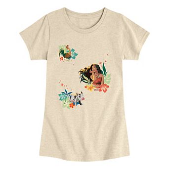 Girls 7-16 Disney's Moana, Pua, & Heihei Graphic Tee