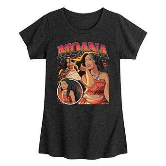 Girls 7-16 Disney's Moana Bootleg Graphic Tee
