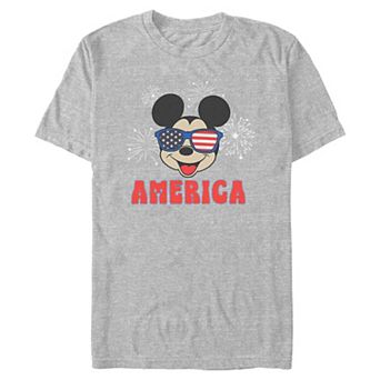Big & Tall Disney's Mickey Mouse America Graphic Tee