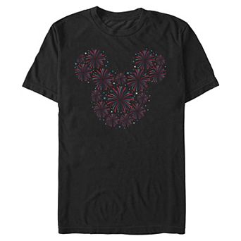 Big & Tall Disney's Mickey Mouse Fireworks Graphic Tee