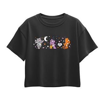 Girls 7-16 Care Bears Halloween Boxy Tee