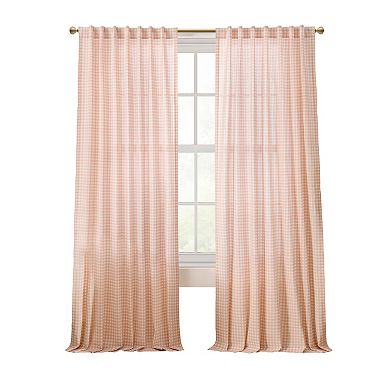 Peri Picnic 2-Piece Curtain Panel Pair & Tote Bag Set
