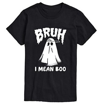 Big & Tall Bruh I Mean Boo Graphic Tee