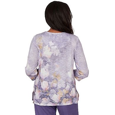 Women's Alfred Dunner Grand Bazaar Floral Top