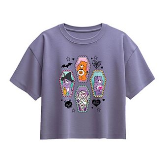 Girls 7-16 Care Bears Halloween Boxy Tee