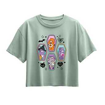 Girls 7-16 Care Bears Halloween Boxy Tee