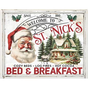 St. Nick's Bed & Breakfast Wall Decor
