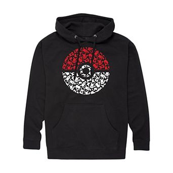 Big & Tall Pokémon Pokeball Graphic Hoodie