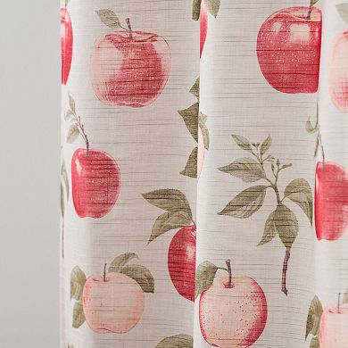 Curtainworks Honey Crisp 2-Piece Poletop Tier Set