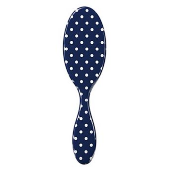 Wet Brush Coastal Charm Navy Dot Hair Brush