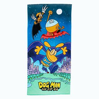 Dog Man All Bark Beach Towel