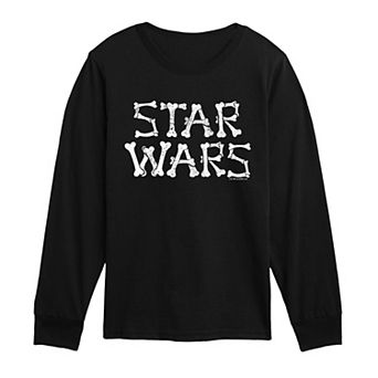 Boys 8-20 Star Wars Bones Logo Long Sleeve Graphic Tee