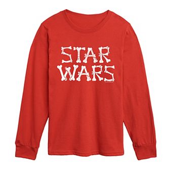 Boys 8-20 Star Wars Bones Logo Long Sleeve Graphic Tee