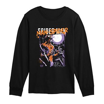 Boys 8-20 Marvel Boy's Man-Spider Long Sleeve Graphic Tee