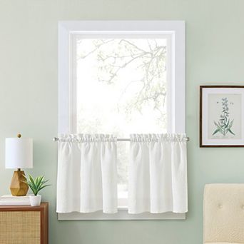 Curtainworks Grace 2-Pack Floral Tier Set